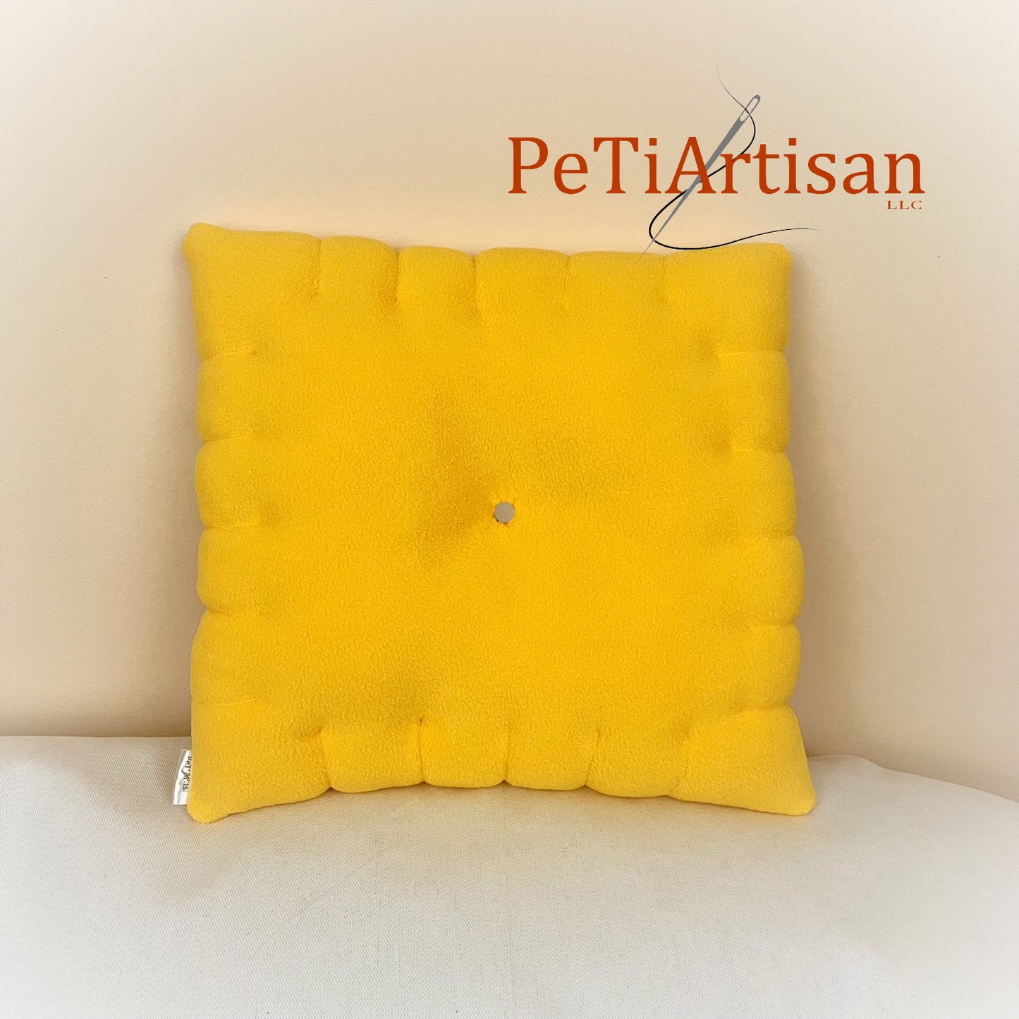 Cheese Cracker Pillow