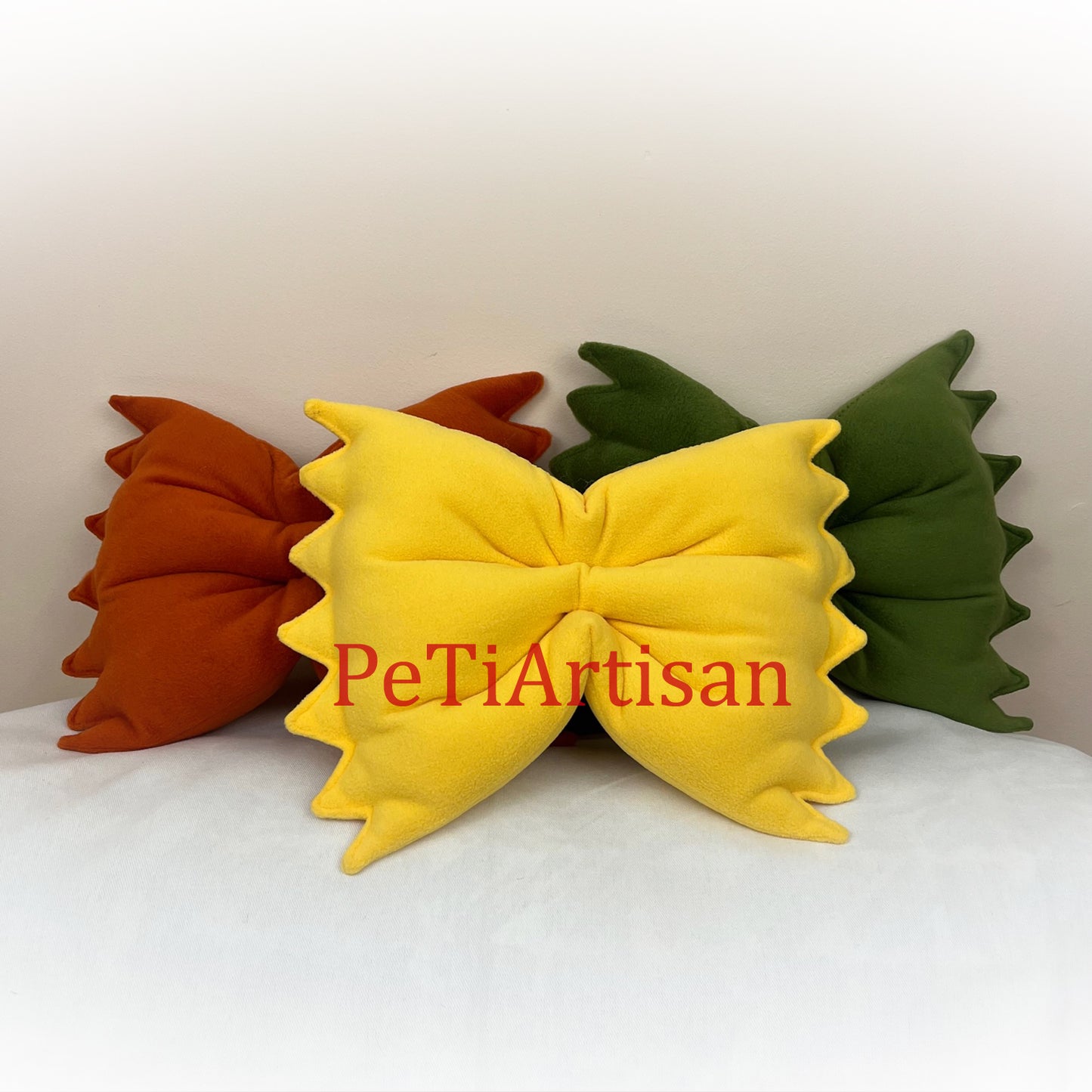 Pasta Farfalle Pillow